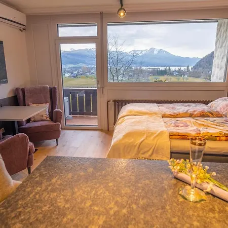 Appartamento Wolfgangsee - Panorama Blick, Parkplatz, Balkon *