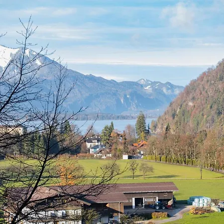 Wolfgangsee - Panorama Blick, Parkplatz, Balkon 公寓 施特罗布尔