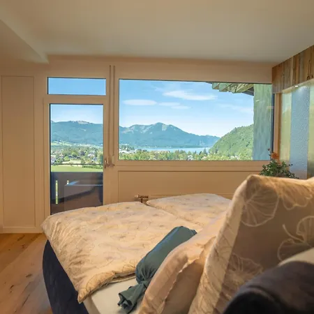 Apartment Wolfgangsee - Panorama Blick, Parkplatz, Balkon Strobl