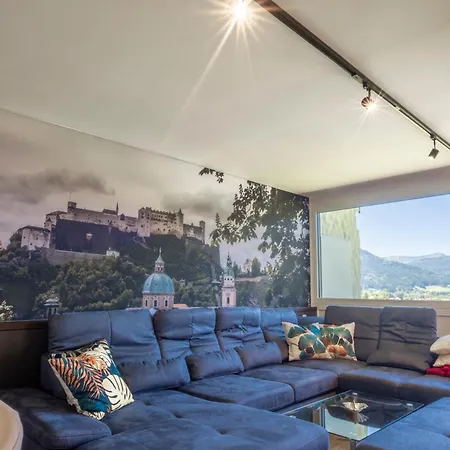 Wolfgangsee - Panorama Blick, Parkplatz, Balkon