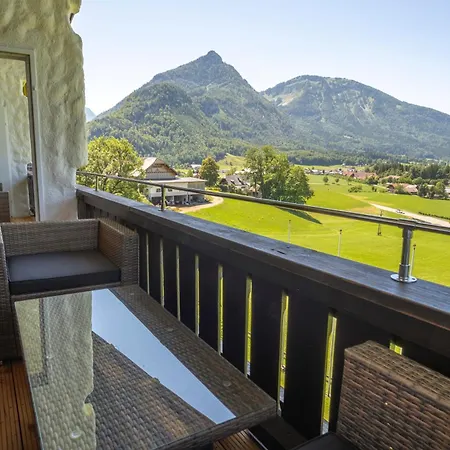 Wolfgangsee - Panorama Blick, Parkplatz, Balkon