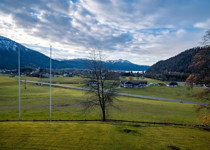 Wolfgangsee - Panorama Blick, Parkplatz, Balkon *